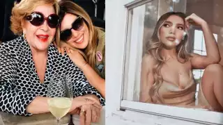 Así reaccionan Frida Sofía y Michelle Salas ante la salud de Silvia Pinal