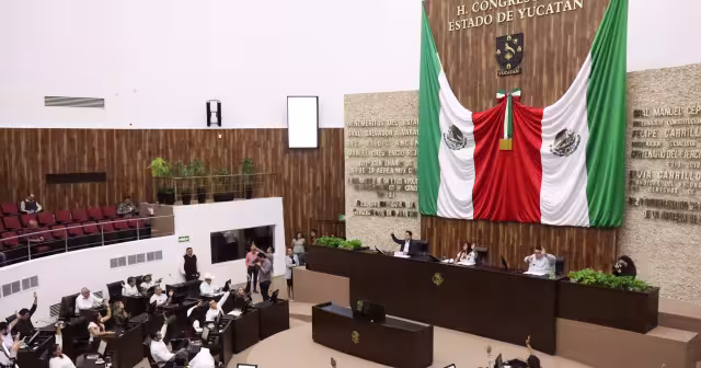 En la sesión de hoy, legisladores yucatecos analizarán y someterán a consideración las propuestas