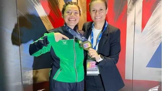 La competencia tuvo como sede Inglaterra y participó en la categoría K44-52 kg