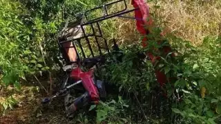 La unidad fue levantada del lugar, asegurada y trasladada a la dirección de seguridad pública