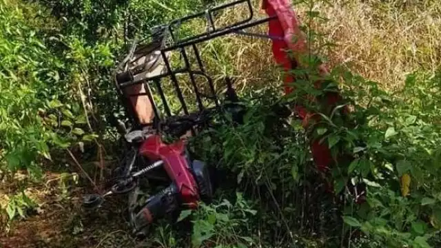 La unidad fue levantada del lugar, asegurada y trasladada a la dirección de seguridad pública