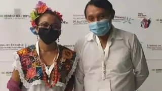 )
Jóvenes irán a entrega del nobel
Tres estudiantes de la Universidad de Oriente ganan en la competencia “Misión Resistencia”
Marleni Dzib, Gretty Canché y Jerónimo Baas ganaron el proyecto insignia del evento