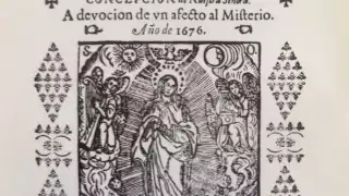 Ejemplar escrito con villancicos de Sor Juana