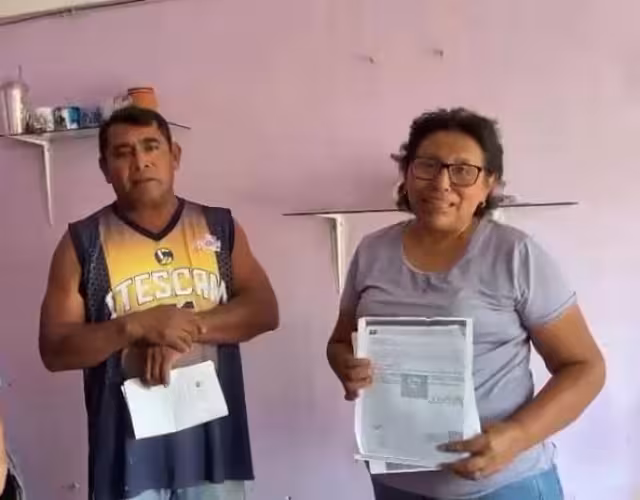 La menor, Shadai Sarahí, fue diagnosticada con dos tumores en la cabeza hace aproximadamente dos meses.