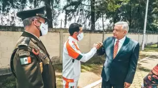 Rommel Pacheco compartió varios momentos con el mandatario estatal