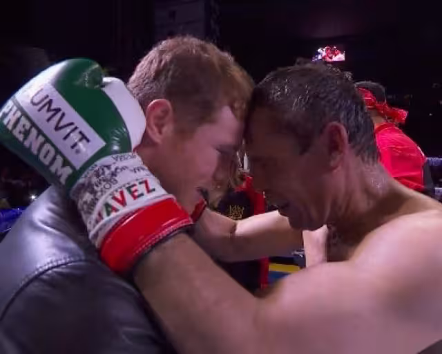 La última pelea en la trayectoria de Julio César Chávez tuvo un final inesperado