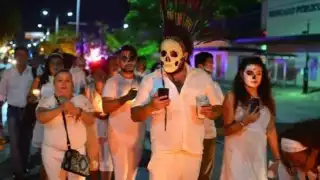 Se esperan peregrinaciones hasta el panteón municipal y se deberá de respetar la sana distancia entre los visitantes. Foto: Joel Tzab