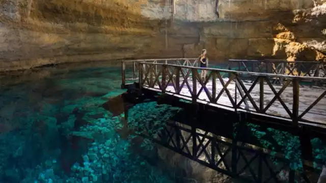 Los cenotes son parte de los atractivos turísticos de Yucatán