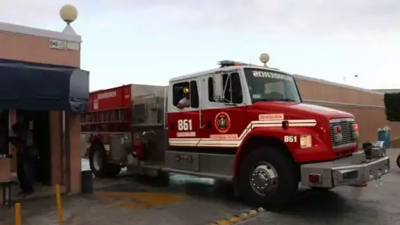 En el incendio solo se reportaron daños materiale En el incendio solo se reportaron daños materiale