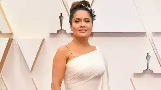 Es común que Salma Hayek se presente en la gala de La Academia de Hollywood. Foto: Getty Images