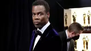 El comediante Chris Rock evitó hablar de Smith durante su show