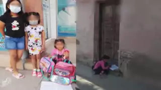 Usuarios de redes sociales se mostraron conmovidos con la imagen de la niña