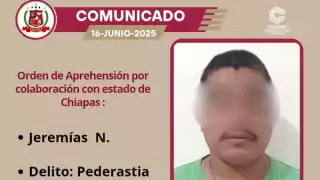 Detienen en Escárcega a hombre acusado de pederastia