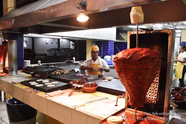 Un taquero salvó la vida de su cliente