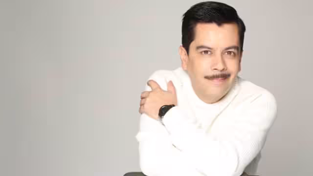 El actor presumió en su cuenta de Facebook lo bien que la pasa en la ciudad de la Península de Yucatán