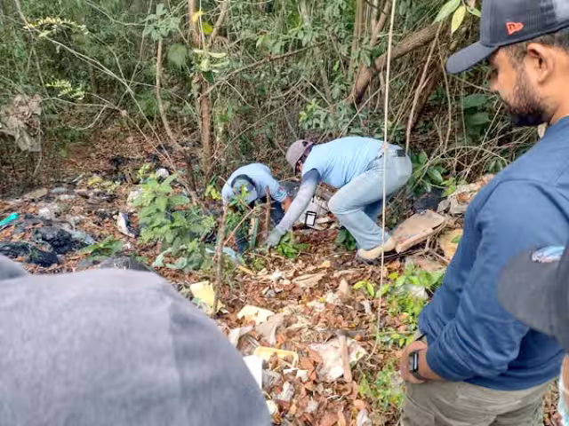 Los parientes aprendieron a diferenciar entre huesos humanos y de animales para dar con sus seres queridos