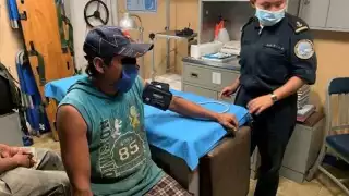 Los pescadores no presentaron problemas de salud
