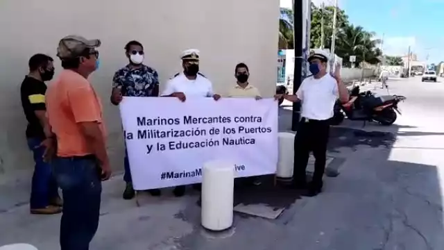 La militarización de los puertos es discutida en el Senado de la República. Foto: Alfredo May
