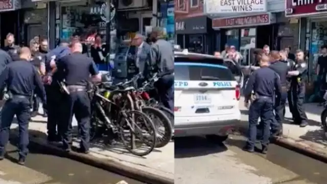 En un video se registró la captura del presunto responsable del tiroteo en el metro de NY. Foto: Captura de pantalla