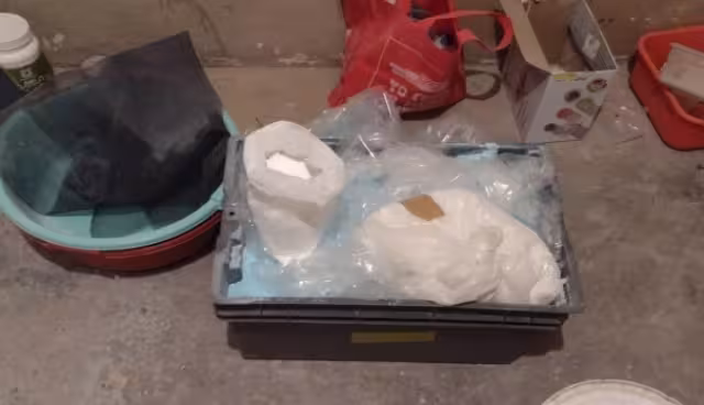 En Baja California, el ejército aseguró más de 130 mil dosis de posible fentanilo