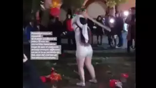 Los jóvenes disfrutaban de una fiesta entre amigos en Salvatierra