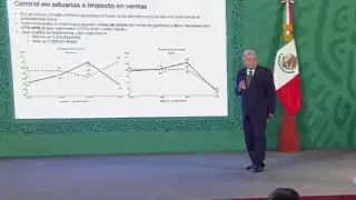 López Obrador, durante su conferencia de prensa