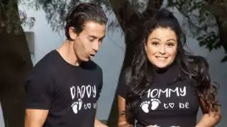 La conductora mostró el momento en el que ella y su esposo fueron detenidos