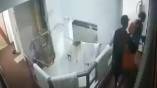 Zulieka y un hombre ingresaron al hotel un día antes, empleados del hotel señalan que escucharon gritos en una de las habitaciones