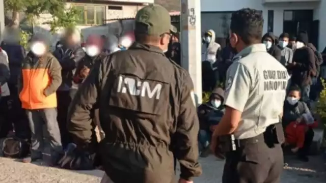 Autoridades del INM señalaron como falsa a la información sobre 300 migrantes. Foto: @INAMI_Mx