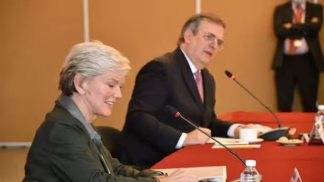 La secretaría de Energía en EU se reunió con Marcelo Ebrard más temprano