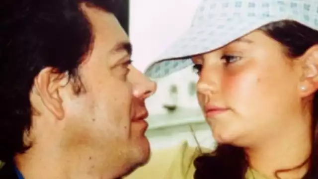 Regina Blandón y su padre aún mantienen buena relación. Foto: Especial