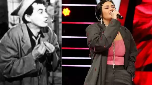 Yuridia se presentó con un traje muy holgado. Foto: Especial