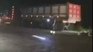 La zona fue acordonada