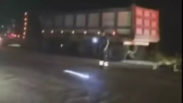 La zona fue acordonada