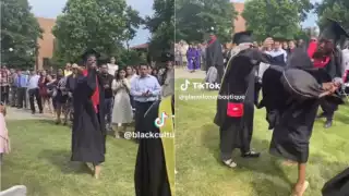 Estudiante y profesora tienen fuerte pelea en ceremonia de graduación