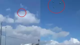 Difunden VIDEO de presunto OVNI en Tamaulipas