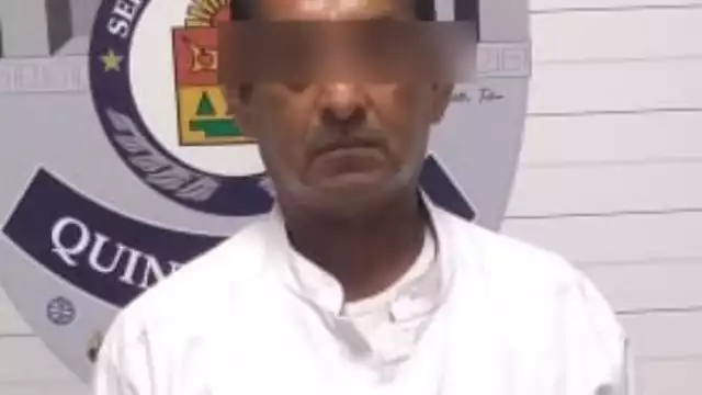 El detenido fue trasladado a los separos policíacos