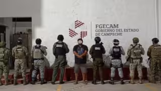 Catean dos predios en Chiná, Campeche; aseguran a dos hombres y presuntas drogas