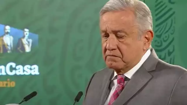 AMLO, durante su conferencia de prensa