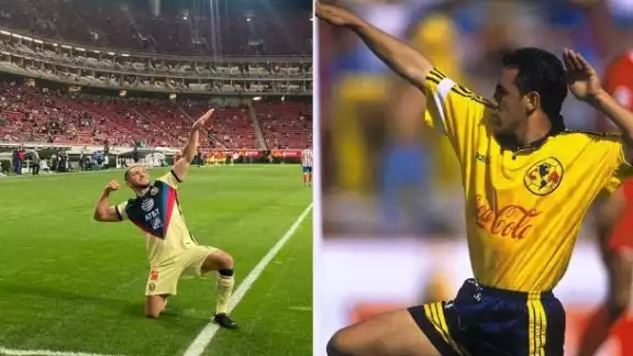 Henry 'rompió' la red con este festejo Henry 'rompió' la red con este festejo