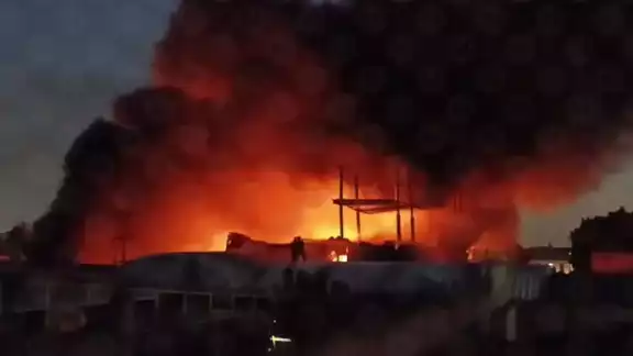 Así se ve el incendio en la CDMX Así se ve el incendio en la CDMX