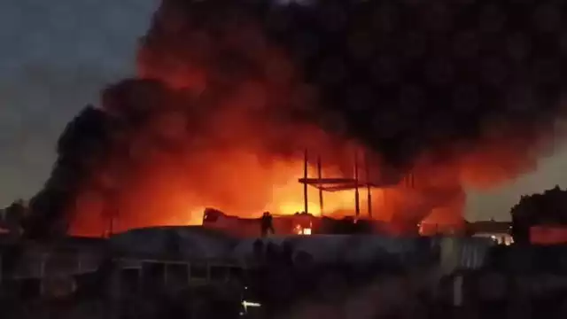Así se ve el incendio en la CDMX