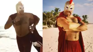 El Escorpión Dorado se divirtió en las playas de Tulum y Cancún