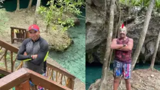 Alex Montiel disfruta de unas vacaciones con su familia en Tulum