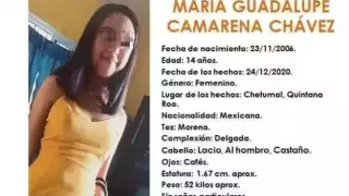 La menor desapareció el pasado 24 de diciembre en Chetumal