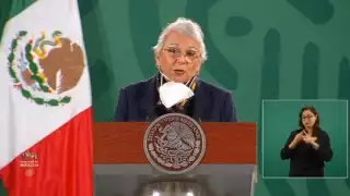 Sánchez Cordero seguirá al frente de las tradicionales conferencias mañaneras