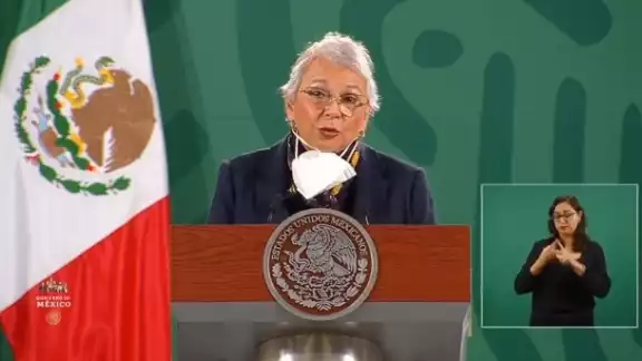 Sánchez Cordero seguirá al frente de las tradicionales conferencias mañaneras