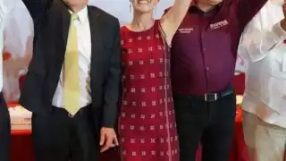 Claudia Sheinbaum es la última de las aspirantes en llegar al registro