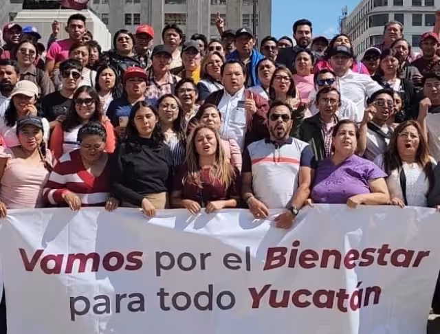 Yucatán tuvo presencia en el AMLO Fest en el Zócalo de la CDMX