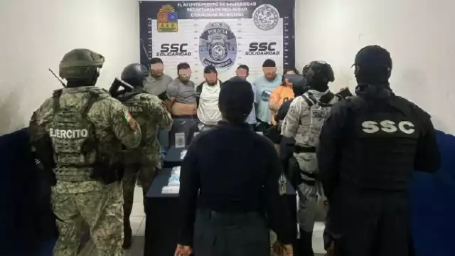 Los detenidos fueron puestos a disposición de la Fiscalía Especializada en Investigación de Delitos Contra la Salud